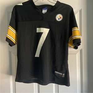 Pittsburgh Steelers youth jersey large Reebok Black NFL Jersey
